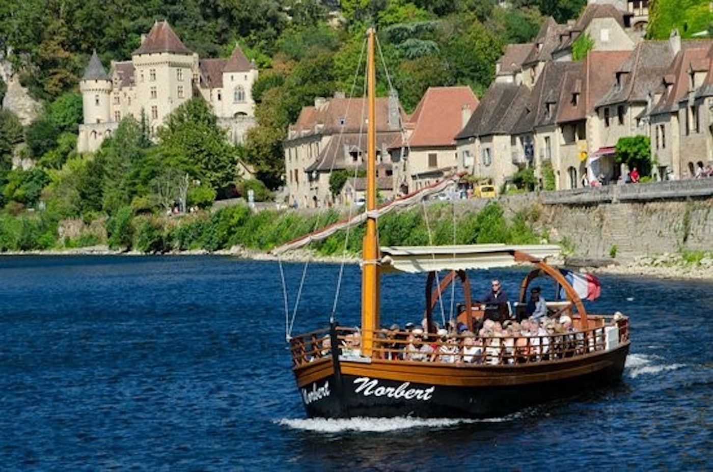 tour en gabare sur la charente