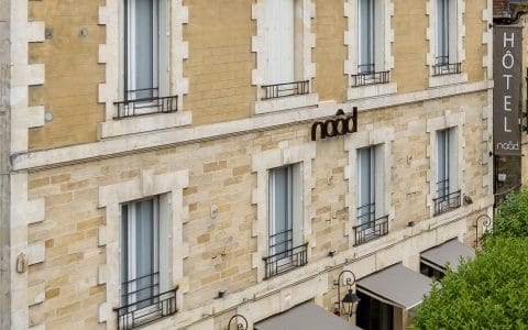Facade hotel en centre ville de Sarlat